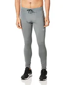 Legginsy - Nike Męskie legginsy Df Chellenger Szary/odblaskowy jedwab S - miniaturka - grafika 1