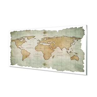 Ochronny panel kuchenny między meble Mapa 120x60 - Tablice i flipcharty - miniaturka - grafika 1