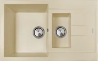 Zlewozmywaki - Zlew PLADOS ELEGANCE 78.15 SAHARA (szampan 55) (AM781555) - miniaturka - grafika 1