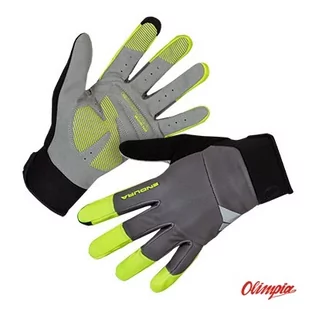 Rękawiczki Endura Windchill Glove yellow/grey - Rękawiczki rowerowe - miniaturka - grafika 1