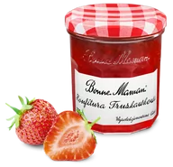 Konfitury, marmolady, powidła - Konfitura Bonne Maman Truskawka 225g - miniaturka - grafika 1