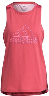 Bielizna sportowa damska - Adidas Top sportowy "Celeb Response" w kolorze różowym - grafika 1