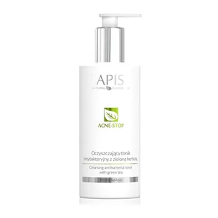 Apis ACNE-STOP - Oczyszczający tonik antybakteryjny z zieloną herbatą 200 ml - Toniki i hydrolaty do twarzy - miniaturka - grafika 1