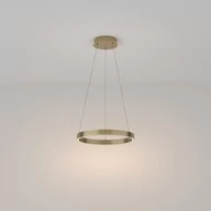 Lampy sufitowe - Lampa wisząca pierścienie Rim MOD058PL-L22BS3K LED 25W mosiądz - miniaturka - grafika 1