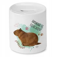 Skarbonki - Skarbonka Dla Liwii na Urodziny na Prezent z Nadrukiem ze Zdjęciem + Opakowanie na prezent (wzór 02) - miniaturka - grafika 1