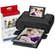 Drukarki - Drukarka do zdjęć Canon Selphy CP1300 + papier KP-36 Czarna - miniaturka - grafika 1