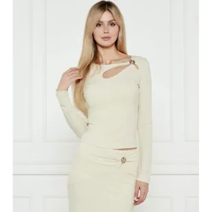 GUESS Bluzka ZAMA Slim Fit - Bluzki damskie - miniaturka - grafika 1
