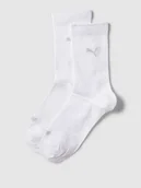 Skarpetki damskie - Skarpety z detalami z logo w zestawie 2 szt. - miniaturka - grafika 1