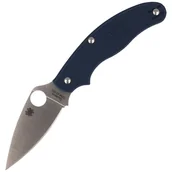 Noże - Nóż składany Spyderco UK Penknife FRN Dark Blue CPM S110V Plain (C94PDBL) - miniaturka - grafika 1