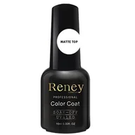 Utwardzacze do paznokci - Reney, Matte, top velvet no wipe, 10 ml - miniaturka - grafika 1
