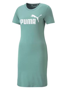 Puma Sukienka "ESS" w kolorze miętowym - Sukienki - miniaturka - grafika 1