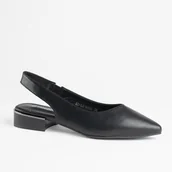 Czółenka - Czółenka klocek skóra GOODIN GD-LH-2008 klasyk szpic eleganckie czarne 39 - miniaturka - grafika 1