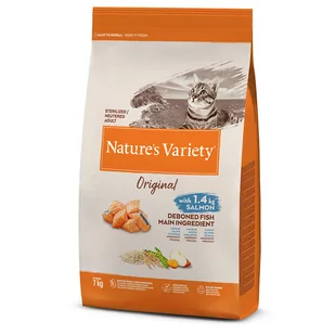 Natures Variety Nature's Variety Original Sterilised, łosoś - 7 kg - Sucha karma dla kotów - miniaturka - grafika 1