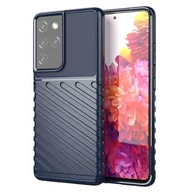 Etui i futerały do telefonów - Dux Ducis Etui ochronne Thunder Case do Samsung Galaxy S23 Ultra silikonowy pancerny pokrowiec Niebieskie - miniaturka - grafika 1