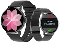 Smartwatch - Giewont Supernova SmartCall GW330-3 Black Shine/Black Effect - miniaturka - grafika 1