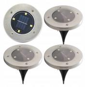 Lampy ogrodowe - LVT Lampa LED solarna 4xSMD wbijana ogrodowa - 4 szt. 1582 - miniaturka - grafika 1