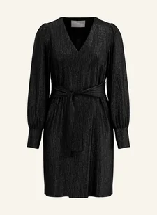Selected Femme Sukienka Z Błyszczącą Przędzą schwarz - Sukienki - miniaturka - grafika 1
