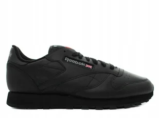 Buty Damskie Reebok 3912 Classic Leather Czarne 36 - Buty sportowe damskie - miniaturka - grafika 1