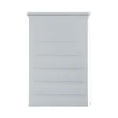 Rolety - Roleta dzień noc Juno 36 x 140 cm szara - miniaturka - grafika 1