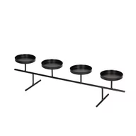 Świeczniki - Dekoria pl pl Świcznik Ambrose 40x10x10cm 40 x 10 x 10 cm 814-596 - miniaturka - grafika 1