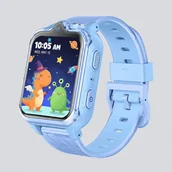 Smartwatch - Voomi Kids Duo Pro 4G GPS Niebieski - miniaturka - grafika 1