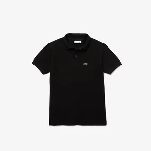 Lacoste dziecięca koszulka polo z drobnej piki Regular Fit - Koszulki dla dziewczynek - miniaturka - grafika 1
