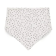 Śliniaki i fartuszki - Śliniaczek bambusowy bandana - Kamyczki beż - miniaturka - grafika 1