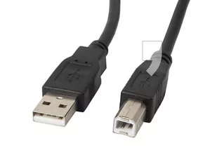 Lanberg Lanberg Kabel Lanberg CA-USBA-10CC-0018-BK (USB 2.0 M - USB 2.0 M; 1,8m; kolor czarny) 2_48945 - Kable komputerowe i do monitorów - miniaturka - grafika 4