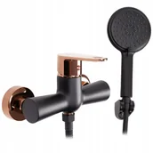 Baterie wannowe i prysznicowe - Rea Bateria prysznicowa ze słuchawką MILD ROSE Gold - miniaturka - grafika 1