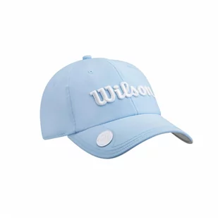 Czapka golfowa Wilson Pro Tour (damska z markerem, błękitna) - Golf - miniaturka - grafika 4