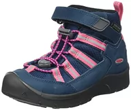 Buty dla chłopców - KEEN Dziecięce buty trekkingowe Hikeport 2 Sport Mid, Niebieski skrzydło morski gołębia owocowa - miniaturka - grafika 1