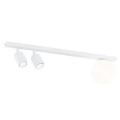 Lampy sufitowe - Baster lampa sufitowa 2xGU10+1xE14 biała 1315/3 - miniaturka - grafika 1