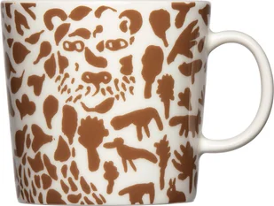 Kubek Oiva Toikka Cheetah 400 ml brązowy - Kubki - miniaturka - grafika 1