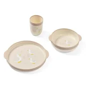 Miseczki i talerzyki dla dzieci - Babyono Zestaw naczyń dla dzieci Farmer - miniaturka - grafika 1