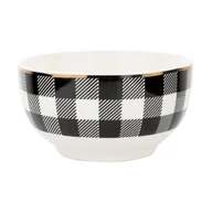 Miski i półmiski - Salaterka porcelanowa Florina Winter Glam Grid 13 cm - miniaturka - grafika 1