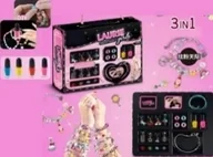 Zabawy w naśladowanie dorosłych - Zestaw piękności 3w1 - zabawka - miniaturka - grafika 1