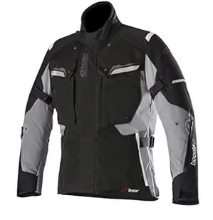 Alpinestars Kurtka motocyklowa Bogota V2 Drystar Jacket Black Dark Gray, czarny/szary, M - Odzież motocyklowa - miniaturka - grafika 1