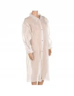 Fartuchy i rękawice kuchenne - Fartuch jednorazowy włókninowy na rzepy XXL - miniaturka - grafika 1