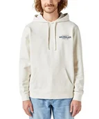Bluzy męskie - felpa uomo wrangler 112350541 stone - miniaturka - grafika 1