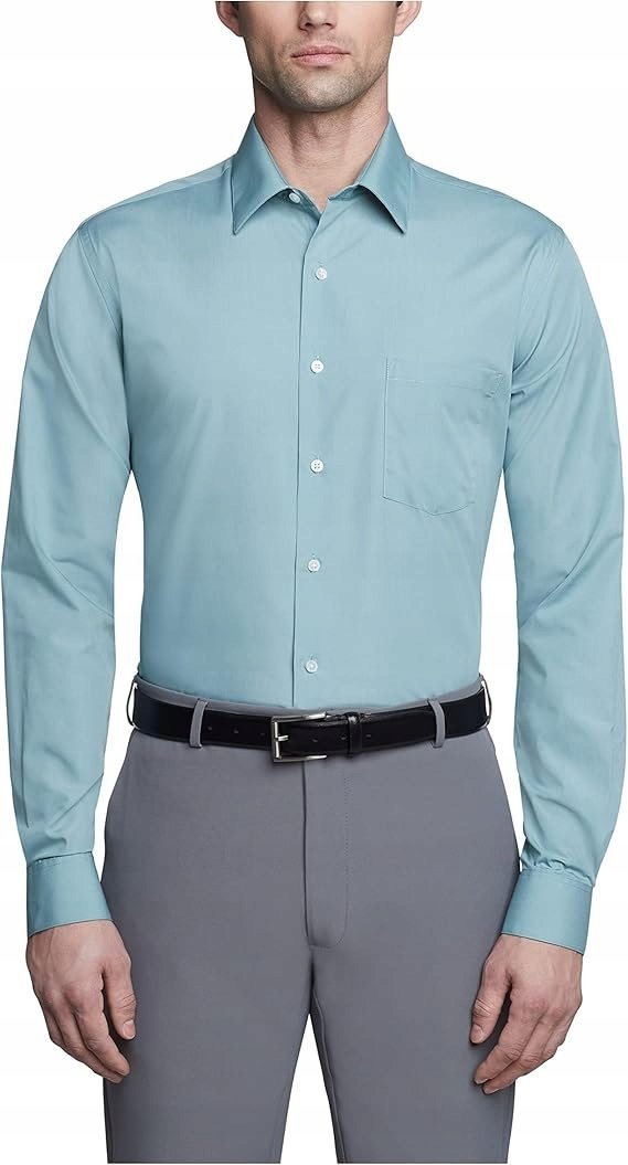 VAN HEUSEN KLASYCZNA KOSZULA ELEGANCKA GŁADKA XL JPA