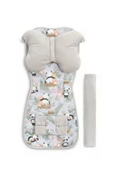 Akcesoria do wózków - WKŁADKA DO WÓZKA niemowlęca DELUXE PANDA I LIS - miniaturka - grafika 1