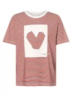 Koszulki i topy damskie - s.Oliver - T-shirt damski, czerwony - miniaturka - grafika 1