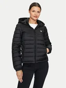 Kurtki damskie - Guess Jeans Kurtka puchowa W4YL00 WG922 Czarny Regular Fit - miniaturka - grafika 1