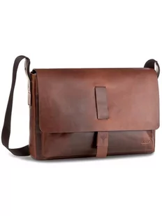 Joop! Torba na laptopa Loreto 4140003464 Brązowy - Torby na laptopy - miniaturka - grafika 1