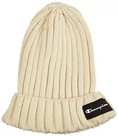 Czapki damskie - Champion Damska dzianinowa mała czapka z logo, jasnożółta, jeden rozmiar - miniaturka - grafika 1