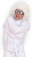 Stroje karnawałowe - KOSTIUM KAFTAN BEZPIECZEŃSTWA PSYCHIATRYK PSYCHOL HALLOWEEN SZALENIEC BAL - miniaturka - grafika 1