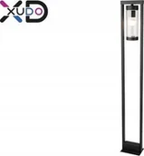 Lampy ogrodowe - LVT XD-QA121B lampa stojąca ogrodowa IP44 1x60W E27 czarna/transparentna - miniaturka - grafika 1