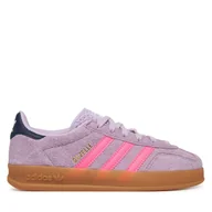 Buty dla dziewczynek - Sneakersy adidas Gazelle Indoor Shoes IH4009 Fioletowy - miniaturka - grafika 1