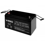 Baterie do zasilaczy awaryjnych UPS - VOLT Polska Akumulator V-PRO AGM 12V 100Ah - miniaturka - grafika 1