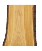 Deski do krojenia - Deska CZEREŚNIOWA Z KORĄ na przekąski do serwowania krojenia - miniaturka - grafika 1